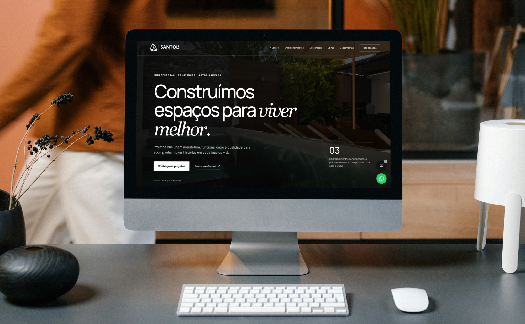 Projetos de sites da Spawn